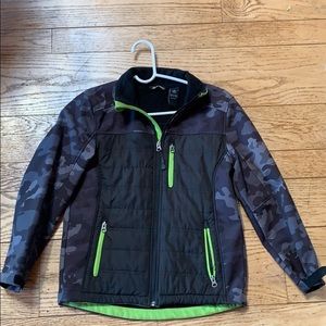 Boys fleece/neoprene jacket size 10/12